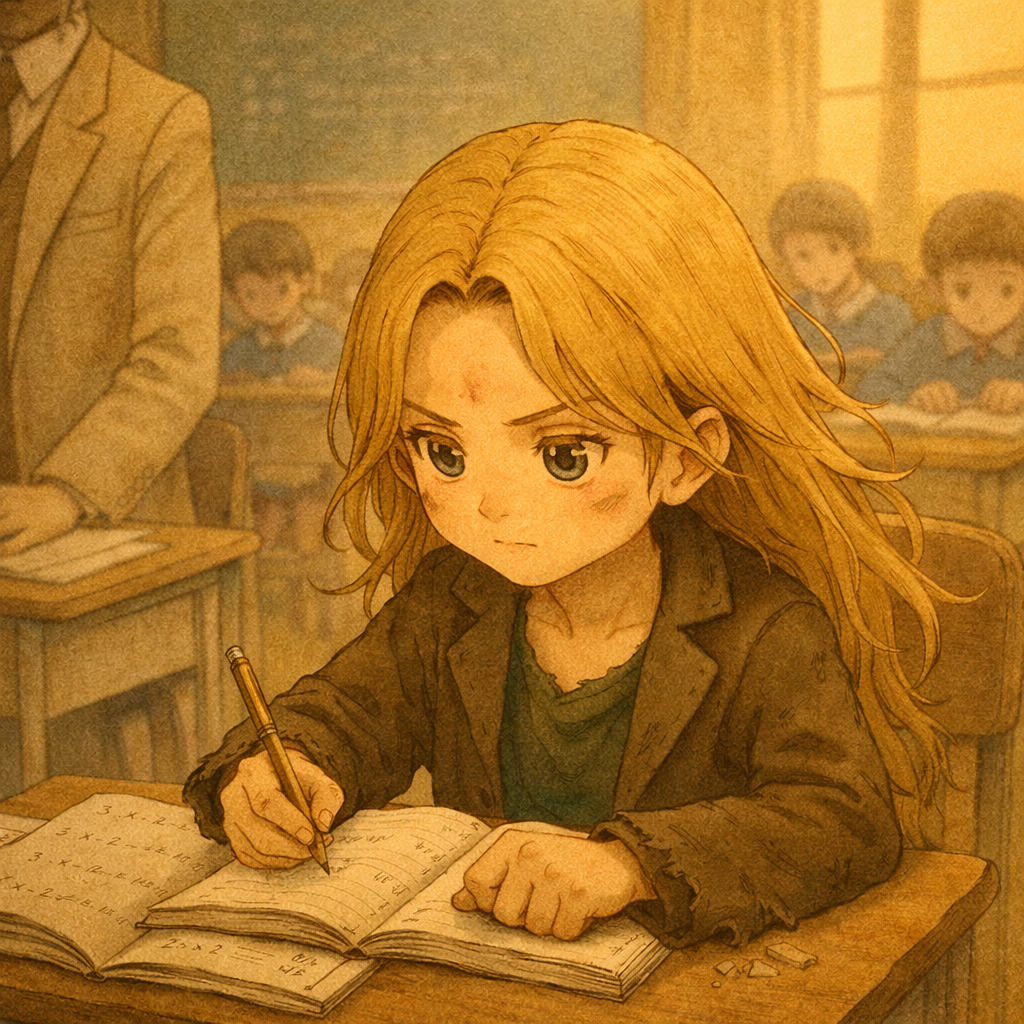 授業を受ける子供